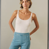DENIM TROUSERS LIGHT BLUE