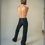 DENIM TROUSERS NAVY