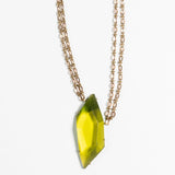 GRADIENT GREEN PENDANT NECKLACE