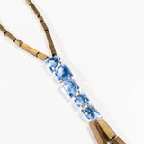 METHACRYLATE BLUE NECKLACE