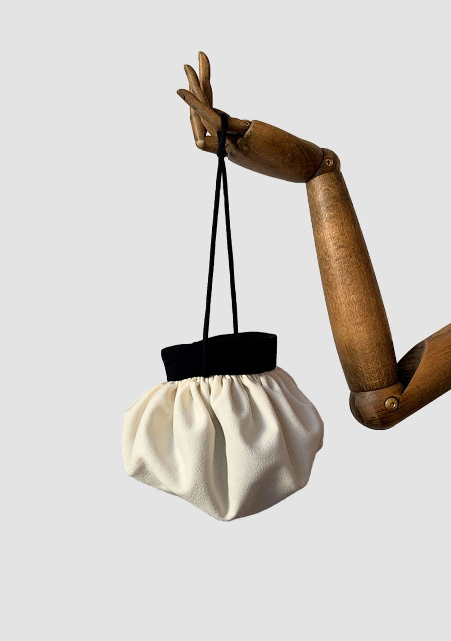 Witte best sale stoffen tas