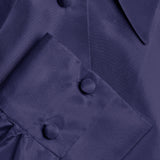 TAFFETA BLOUSE BILBERRY