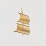 TWO SAILS SINGLE LEFT EARRING B