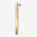 BRASS TUBES EARRINGS
