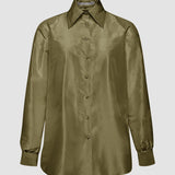 TAFFETA BLOUSE ANTIQUE GOLD