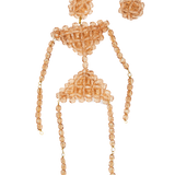 NUDE WARLI BEADS EARRINGS